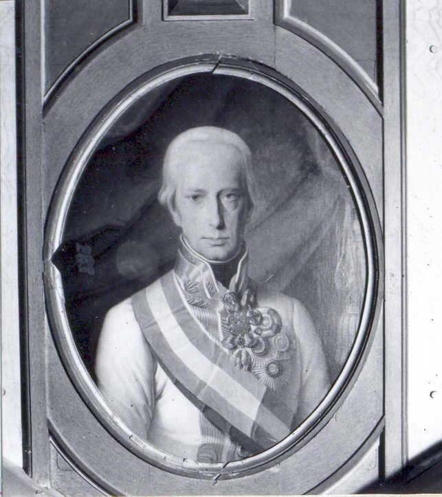Ritratto di Francesco I d'Austria, busto ritratto d'uomo (dipinto) di Guerini Francesco (attribuito) - ambito austro-ungarico (seconda metà sec. XIX)