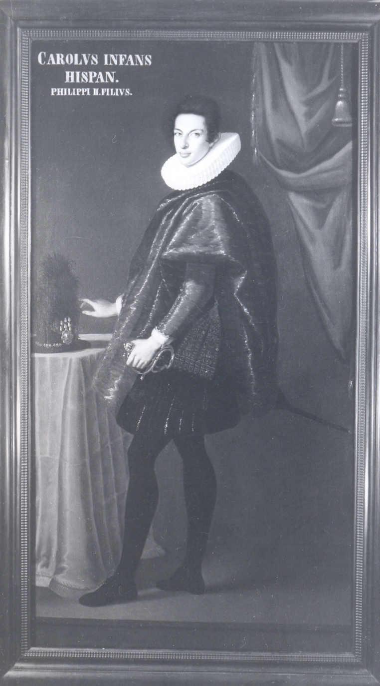 Ritratto dell'Infante Carlo di Spagna, ritratto d'uomo (dipinto) di Kis, Joseph - ambito austro-ungarico (seconda metà sec. XIX)