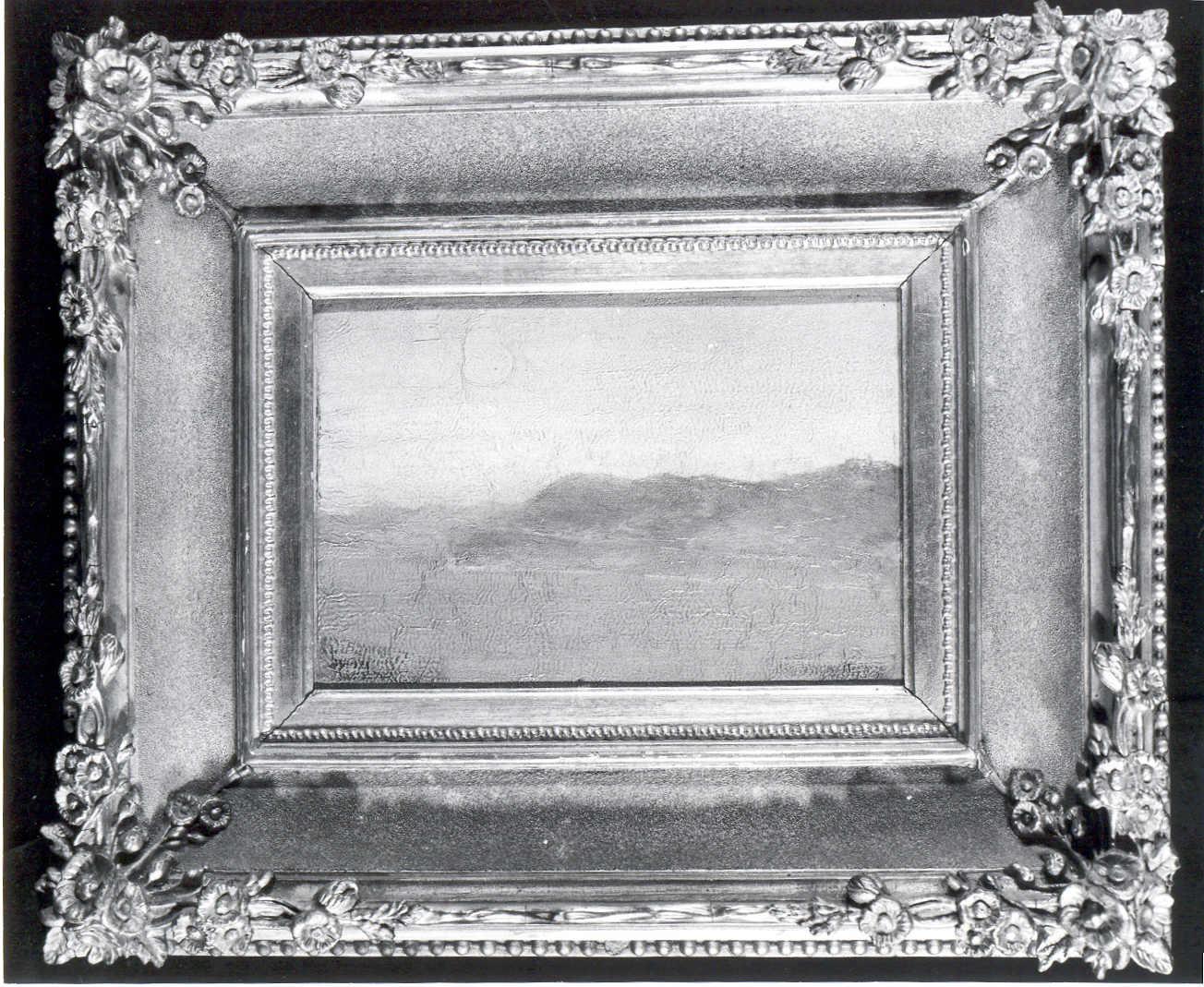 Veduta del promontorio di Grignano, paesaggio marino (dipinto) di Carlotta del Belgio (attribuito) - ambito austro-ungarico (seconda metà sec. XIX)