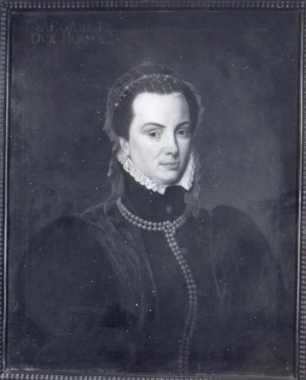Ritratto di Margherita duchessa di Parma, ritratto di donna (dipinto) di Kis, Joseph - ambito austro-ungarico (seconda metà sec. XIX)