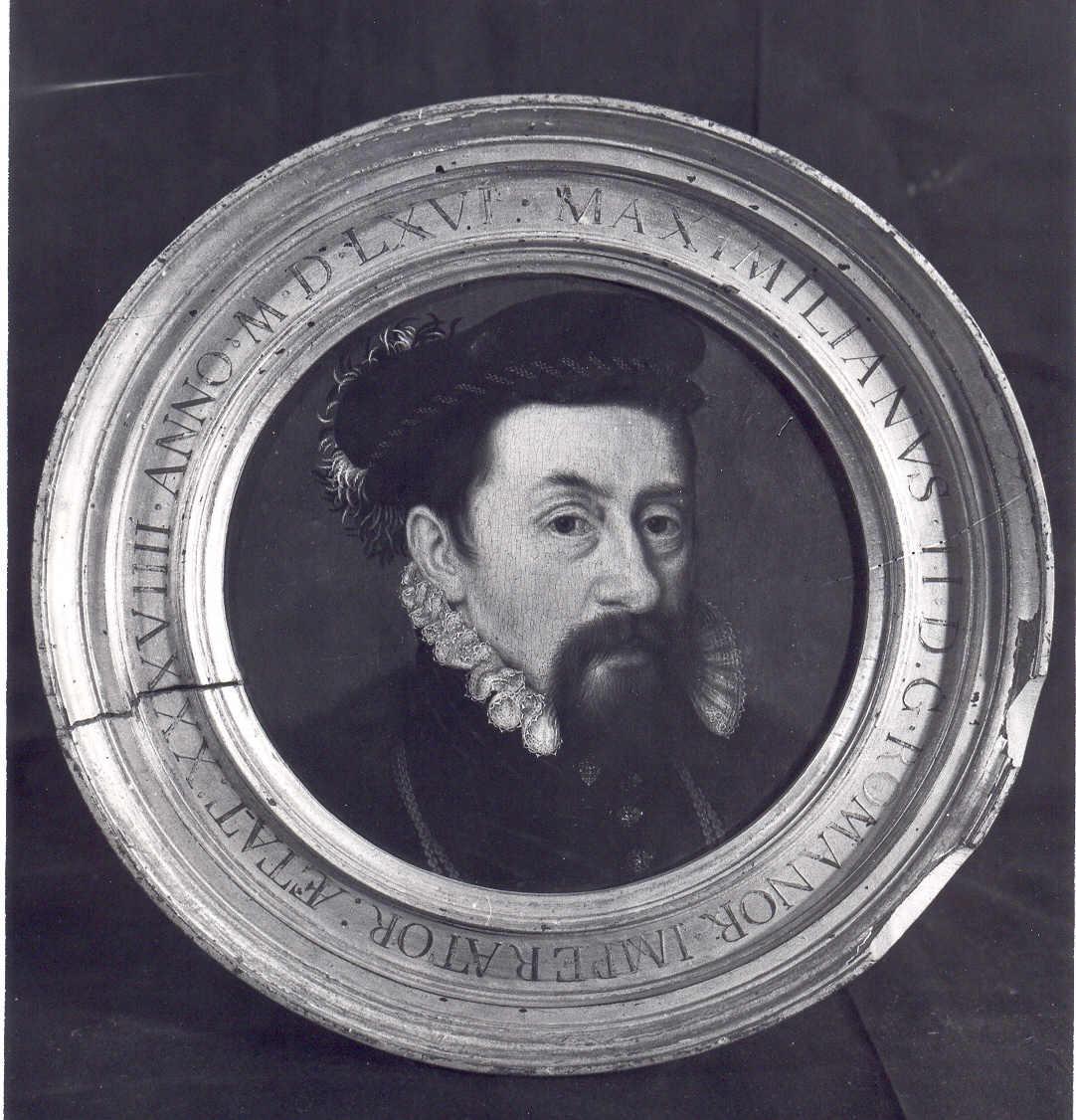 ritratto di Massimiliano II all'età di 38 anni (dipinto, opera isolata) di Neufchâtel Nicolas (attribuito) (sec. XVI)
