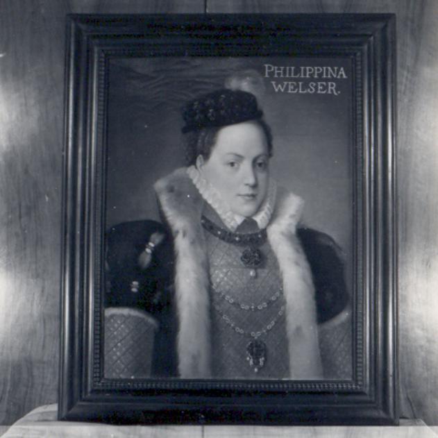 ritratto di Filippina Welser (dipinto, serie) di Woska Franz (sec. XIX)
