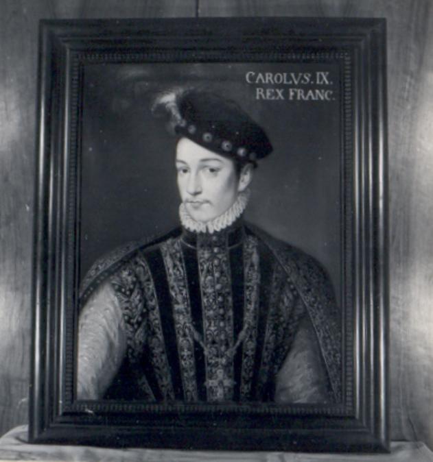ritratto di Carlo IX di Francia (dipinto, serie) di Woska Franz (sec. XIX)