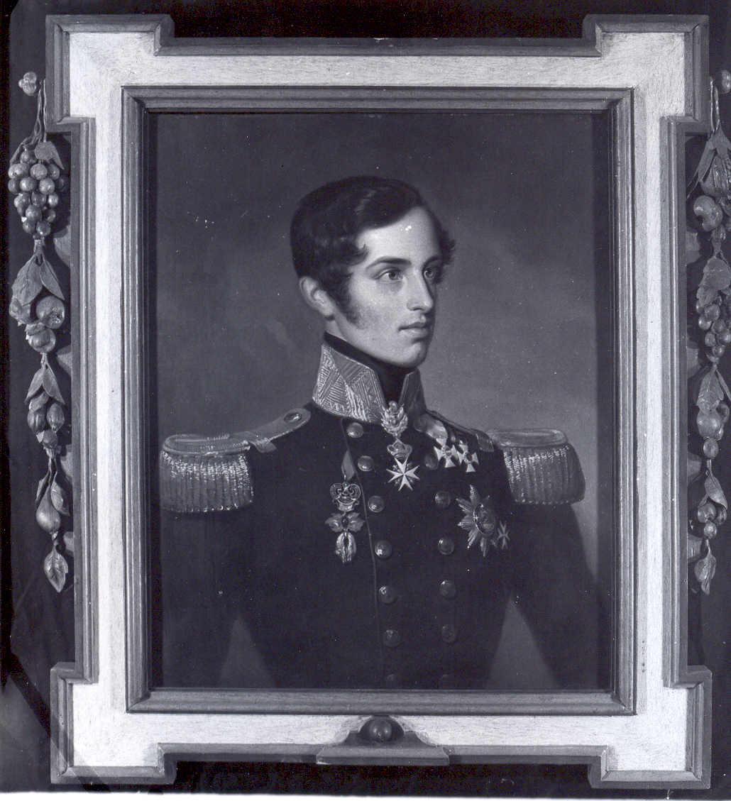 Ritratto di alto ufficiale austriaco, Ritratto virile (dipinto) di Haase Carlo (attribuito) - ambito austriaco (metà sec. XIX)