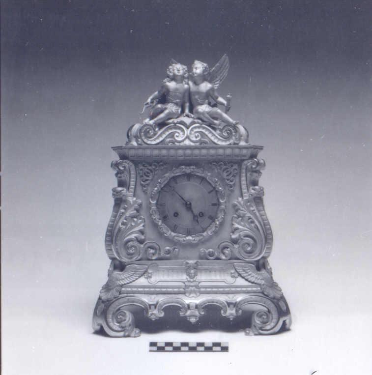 orologio - da mensola - ambito tedesco (metà sec. XIX)