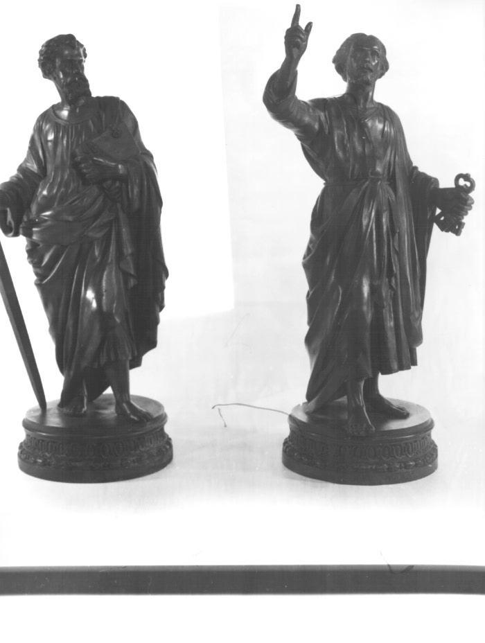 San Pietro (statuetta, pendant) - ambito austro-ungarico (sec. XIX)
