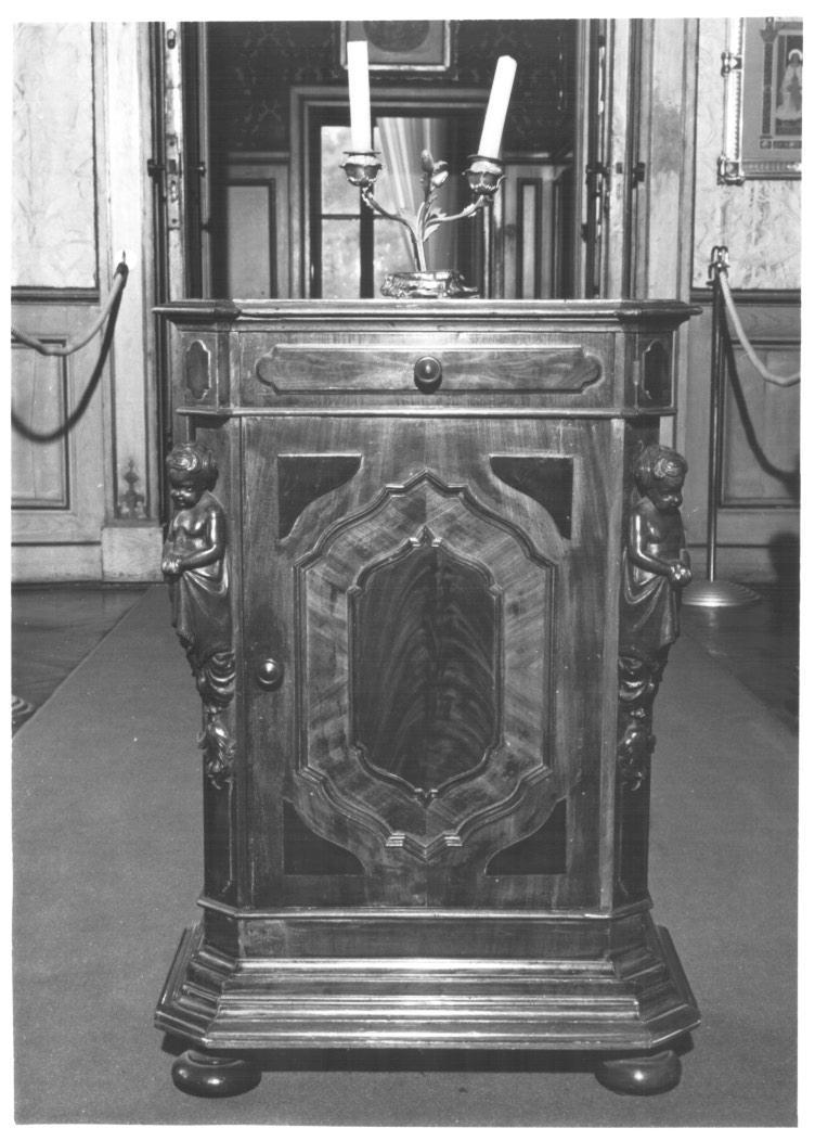 comodino - manifattura milanese (metà sec. XIX)