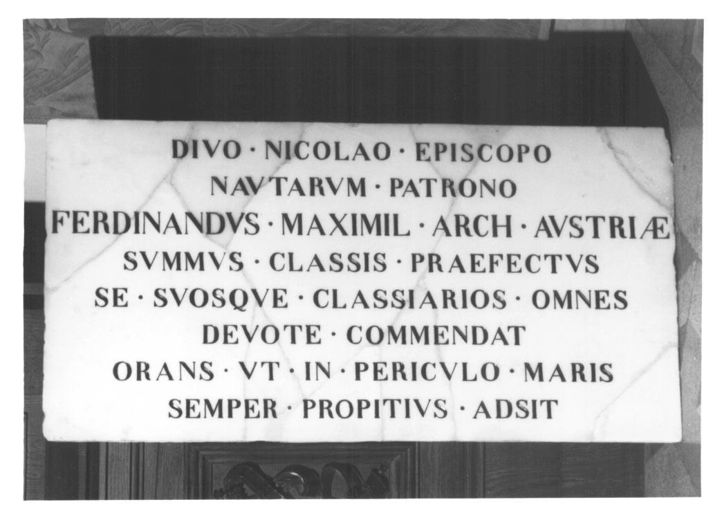 lapide - ambito triestino (sec. XIX)