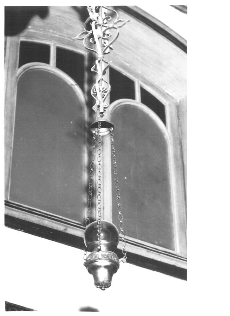 lampada pensile - ambito europeo (metà sec. XIX)