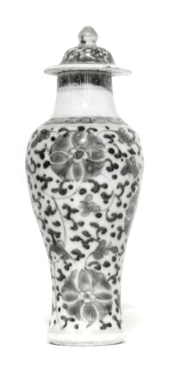 vasetto - ambito europeo (metà sec. XIX)