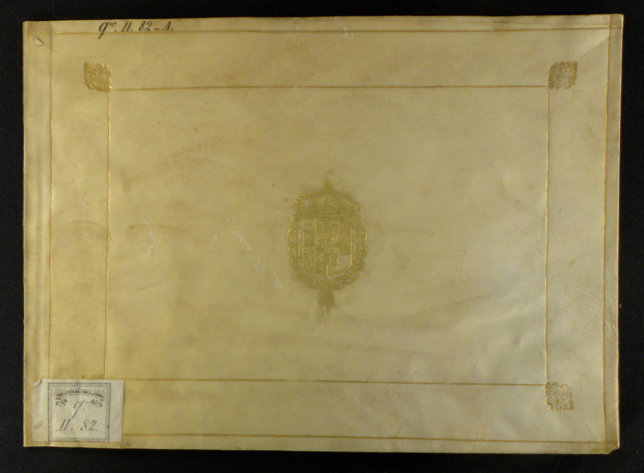 legatura piena - alle armi, serie - ambito torinese (prima metà XVII)