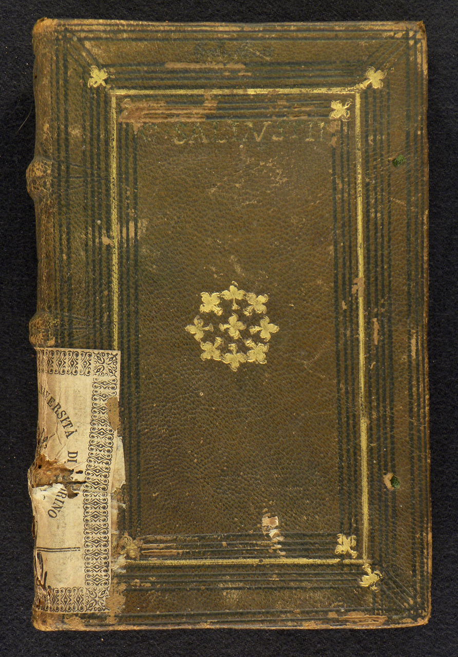 legatura piena, opera isolata - ambito veneziano (prima metà XVI)