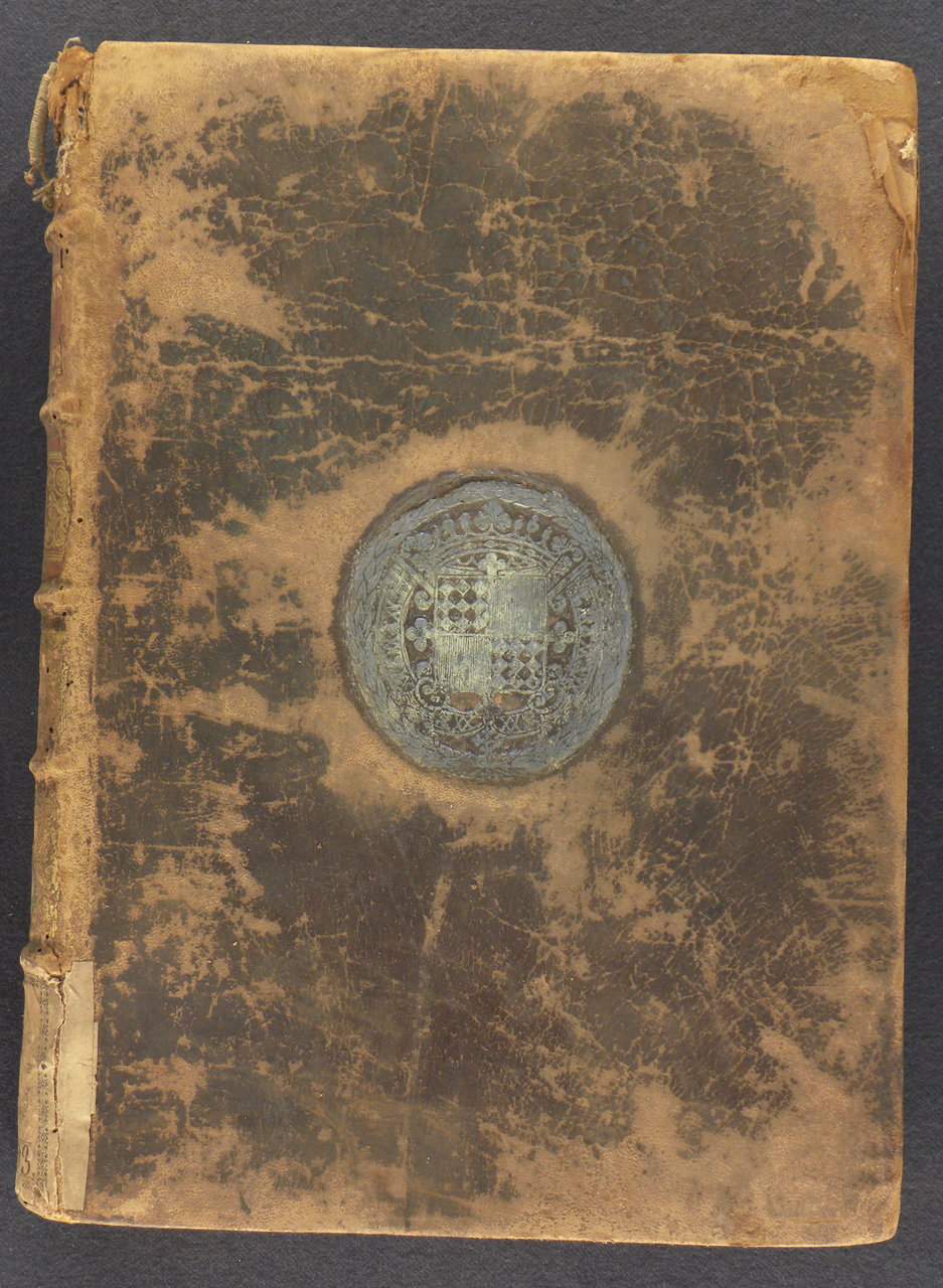 legatura piena - alle armi, opera isolata - ambito italiano (prima metà XVIII)