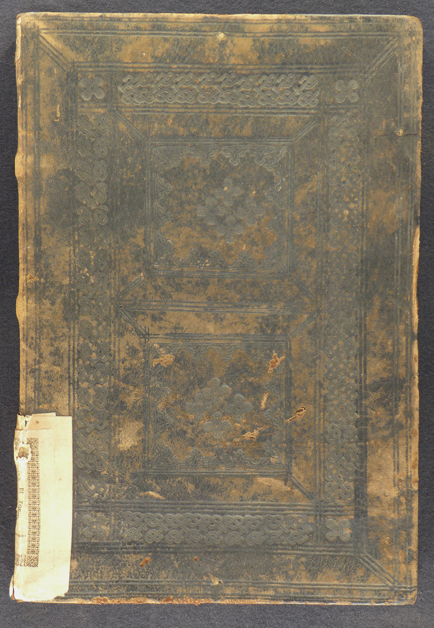 legatura piena, opera isolata - ambito italiano (fine/ metà XV/XVI)