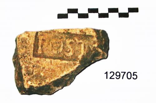 tegola/ frammento (V a.C)