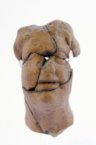 statuetta femminile/ testa (fine/ inizio IV-III a.C)