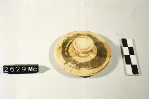 coperchio di pisside (seconda metà sec. VII a.C)