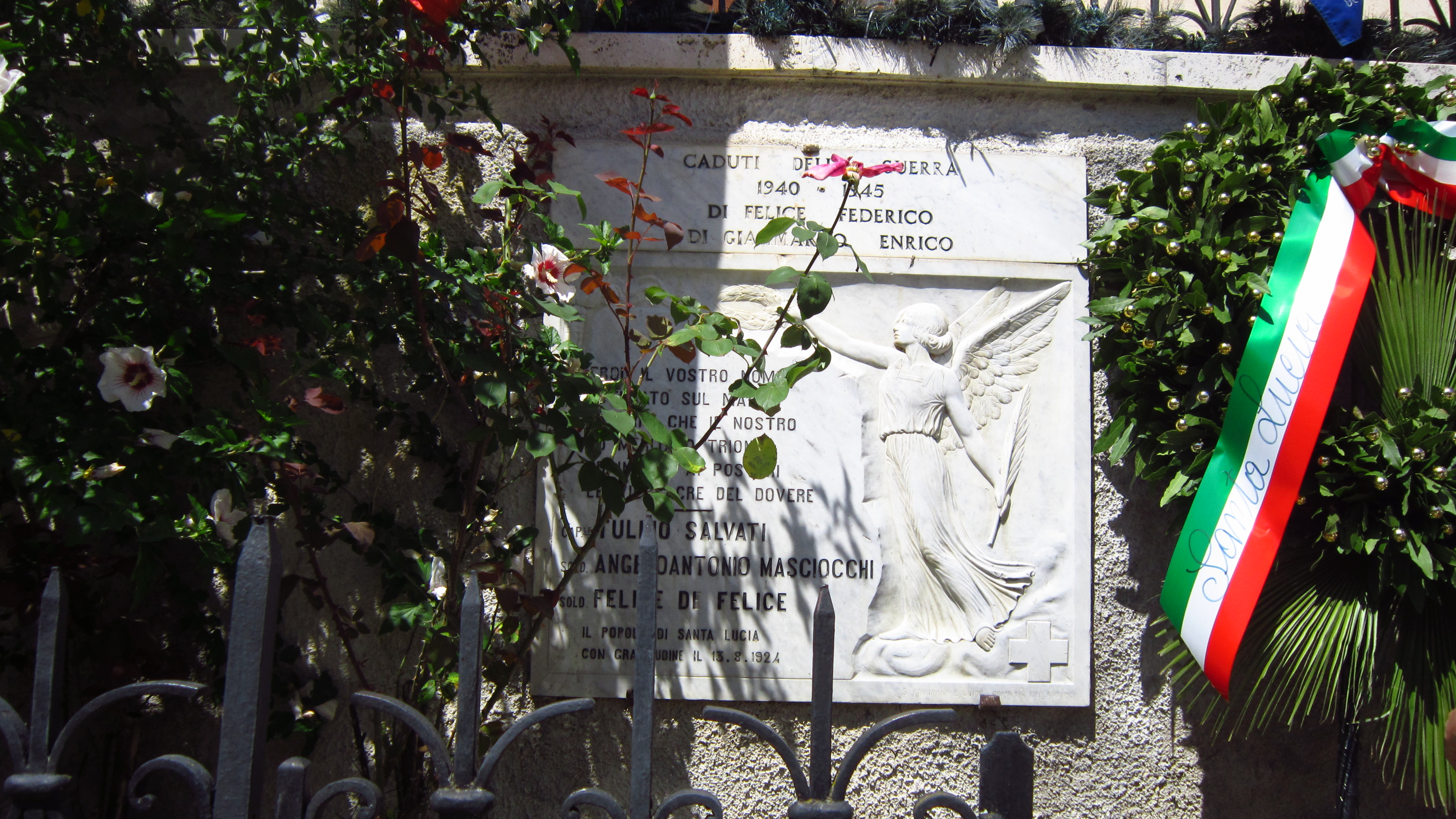 lapide commemorativa ai caduti - ambito abruzzese (XX)