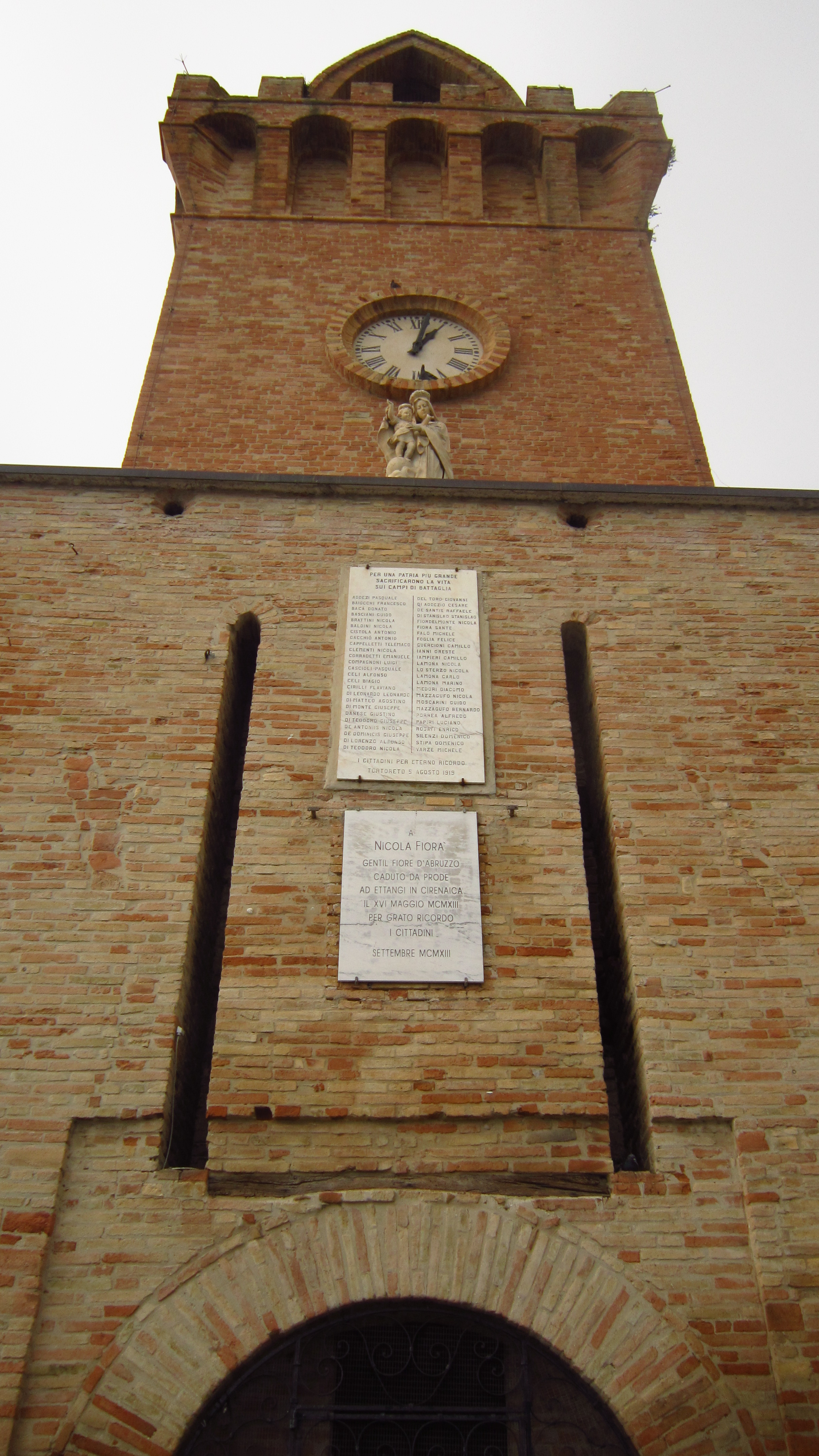 lapide commemorativa ai caduti - ambito abruzzese (XX)