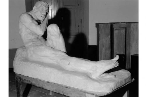 Caino, Caino (statua) di Martinez Gaetano (sec. XX)