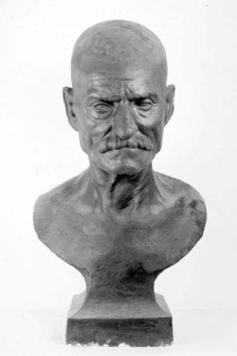 ritratto d'uomo (busto) di Martinez Gaetano (sec. XX)
