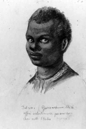 ritratto d'uomo (dipinto) di Cavoti Pietro (seconda metà sec. XIX)