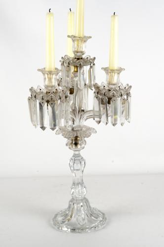 candeliere, coppia - produzione Italia meridionale (metà sec. XIX)