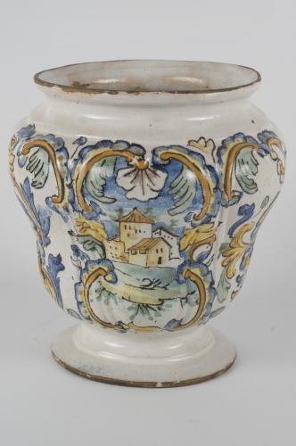 vaso da farmacia - produzione campana (sec. XVIII)