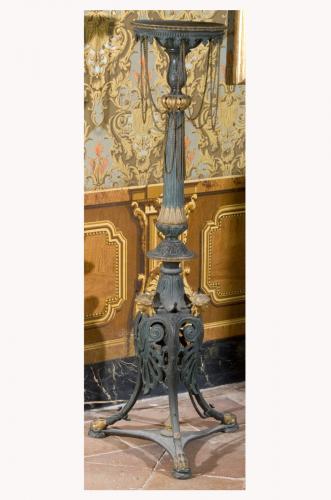 candeliere, coppia - ambito italiano (seconda metà sec. XIX)