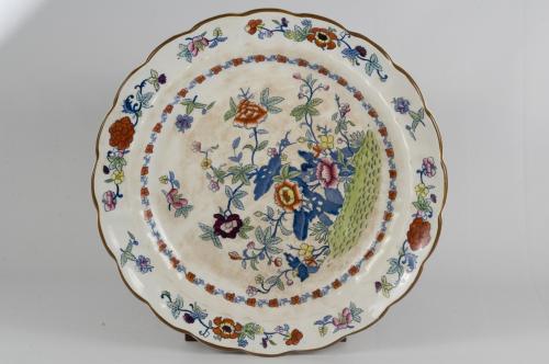 piatto, serie - manifattura italiana (secc. XIX/ XX)