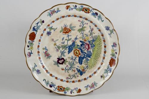 piatto, serie - manifattura italiana (secc. XIX/ XX)