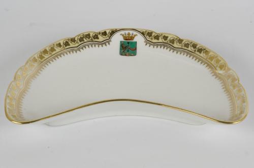 vassoietto, coppia - manifattura italiana (inizio sec. XX)