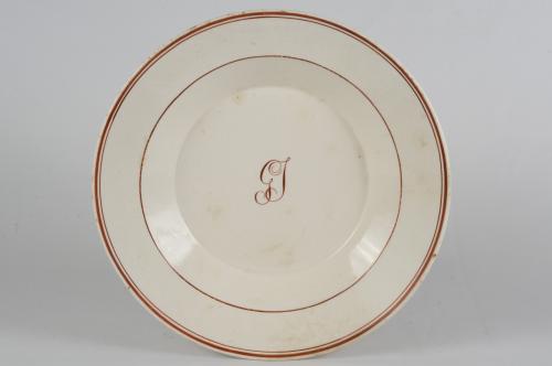 piatto fondo - manifattura italiana (inizio sec. XX)