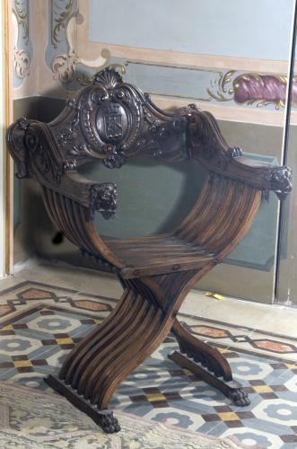 sedia - ambito Italia meridionale (fine/ inizio secc. XIX/ XX)