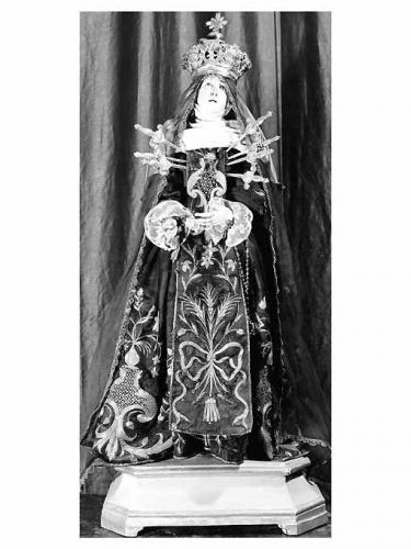 Madonna dei sette dolori (statua) - manifattura pugliese (sec. XIX)