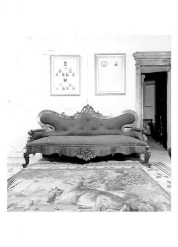 divano - ambito Italia meridionale (sec. XIX)