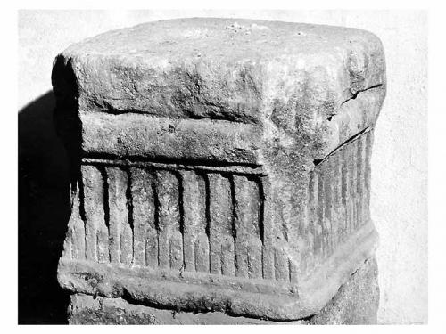 decorazione plastica - ambito Italia meridionale (secc. XIII/ XIX)