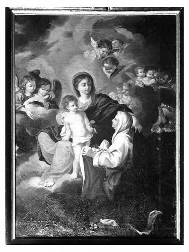 Madonna con Bambino (dipinto) - ambito napoletano (sec. XVIII)