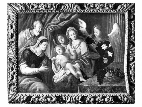 Madonna con Bambino San Giuseppe e Sant'Anna (dipinto) - ambito di Gravina in Puglia (sec. XVIII)
