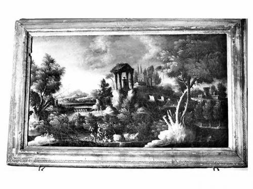 paesaggio (dipinto) - ambito napoletano (sec. XVIII)