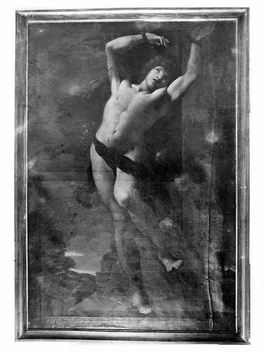 martirio di San Sebastiano (dipinto) - ambito pugliese (sec. XVIII)