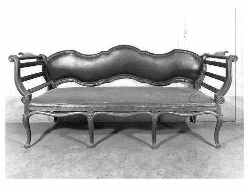 divano - manifattura pugliese (sec. XVIII)