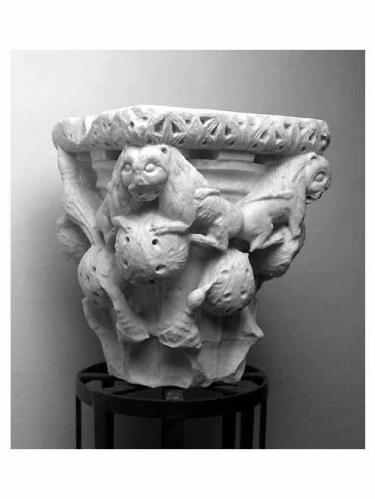 capitello - ambito pugliese (prima metà sec. XIII)
