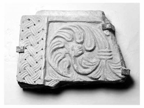 pluteo, frammento - ambito pugliese (prima metà sec. XI)