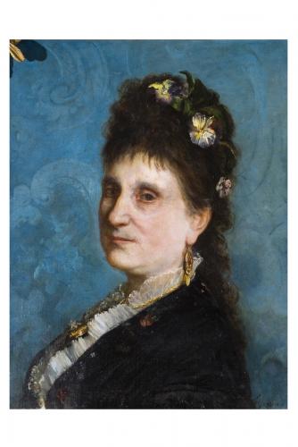 Ritratto di Antonietta de Pace (dipinto) di Pagliano Giulio (inizio sec. XX)