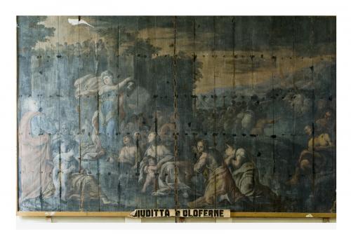 Giuditta e Oloferne (dipinto) di Riccio Liborio (metà sec. XVIII)
