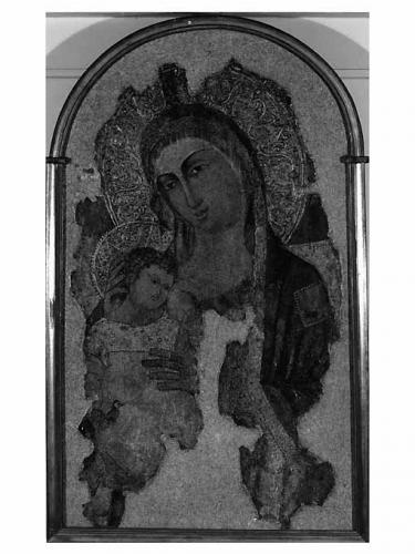 Madonna con Bambino (dipinto) - ambito Italia meridionale (sec. XIV)