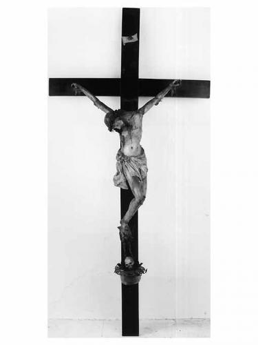 Cristo crocifisso (scultura) - ambito Italia meridionale (prima metà sec. XVIII)