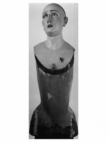 Madonna Addolorata (statua, frammento) - ambito pugliese (sec. XVIII)