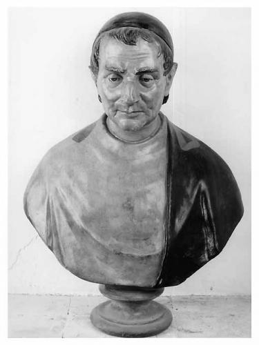 Ritratto dell'abate Vincenzo Bruni (busto) - ambito pugliese (sec. XIX)